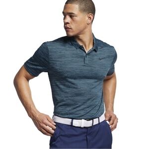 RELISTING SOON: NWT Nike Dry Tiger Woods Striped Golf Polo